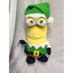 Gemmy Despicable Me Kevin Animated Plush Minion Christmas Singing Dancing WORKS